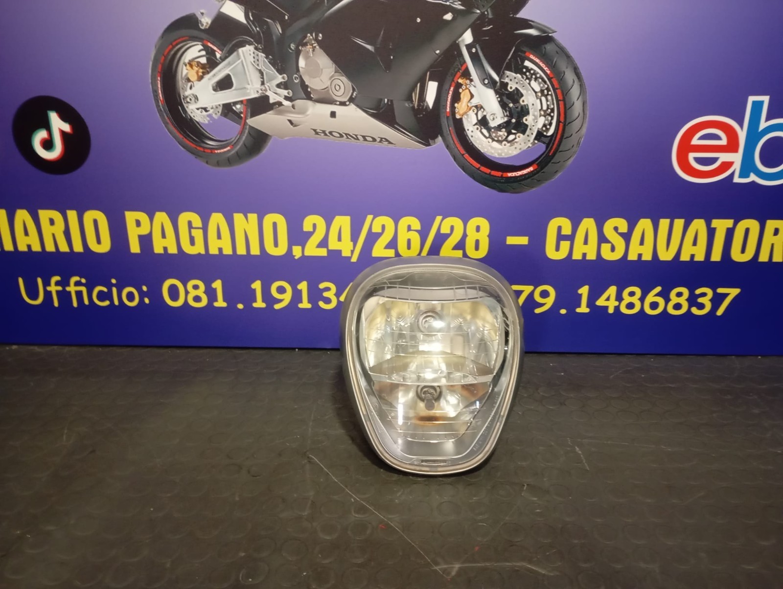 Headlight Piaggio Beverly 300 year 2013 2016