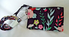 Vera Bradley TANGERINE TWIST Lanyard  Zip Id holder NWT