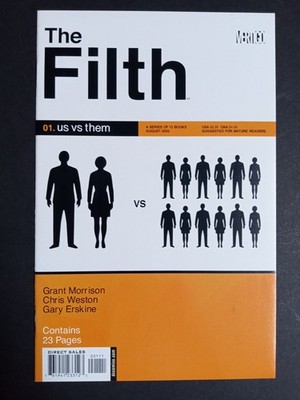 The Filth #1 DC Comics Vertigo Grant Morrison 2002 Direct NM