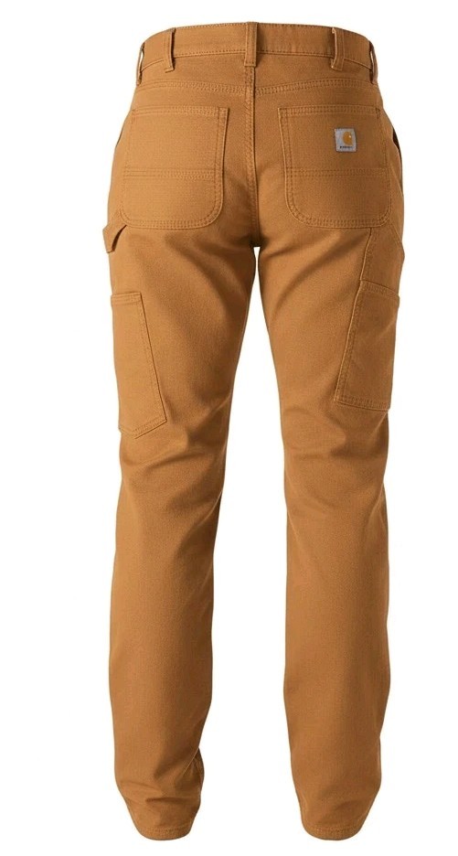 Carhartt Women's Size 8 Regular Rugged Flex Canvas Double Front Pants BN5999-W