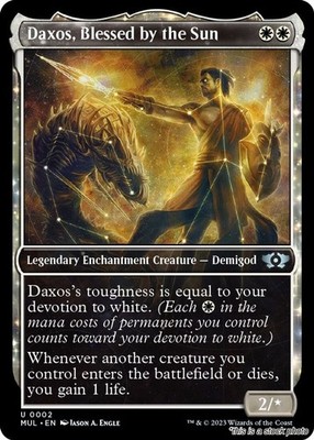 MTG Daxos, Blessed by the Sun [MUL - 2] LP