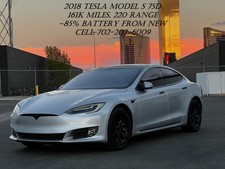 2018 Tesla Model S 75D w/220 range, 85% from new. 