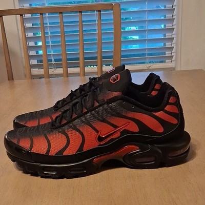 Nike Air Max Plus Black Red DZ4507-600 Men's Athletic Sneakers