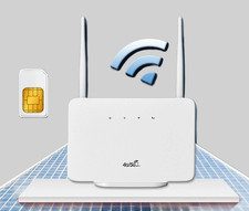 Router 4G/5G Lte Cpe Wifi 6 Da 300 Mbps Modem Wireless Con Slot Sim A 2 Antenne