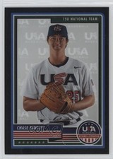 2023 USA Baseball Stars & Stripes Team Logo Prizm 14/50 Chase Bentley #21 0q1p