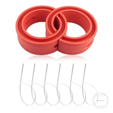 2pcs Front-rear Coil Spring Spacer For 1.45-1.65 Spring Spacingheavy-duty 2pcs Front-rear Coil Spring Spacer For 1.45-1.65 Spring Spacingheavy-duty