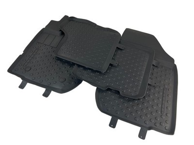 Original Dacia Gummimatten Fussmatten schwarz Sandero 2 B8 Stepway Fußschalen OE