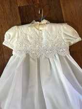 Christening Gown Bonnet Baby Book Picture Frame Set