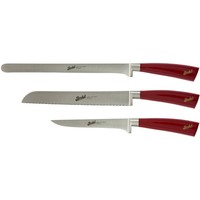 Berkel Elegance Rot Schinken Set 3-tlg. küchenmesser