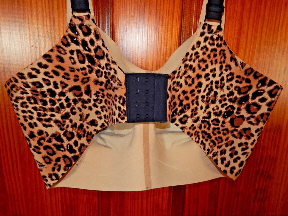 EVELYN BOBBIE THE BEYOND BRA, ANIMAL PRINT, WIRELESS, CLOTH LINING, SIZE XL - Image 3 of 3