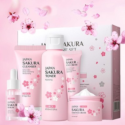 Skin Care Set Cherry Facial kit for women Skincare Kit Gifts For Teenage Girl...