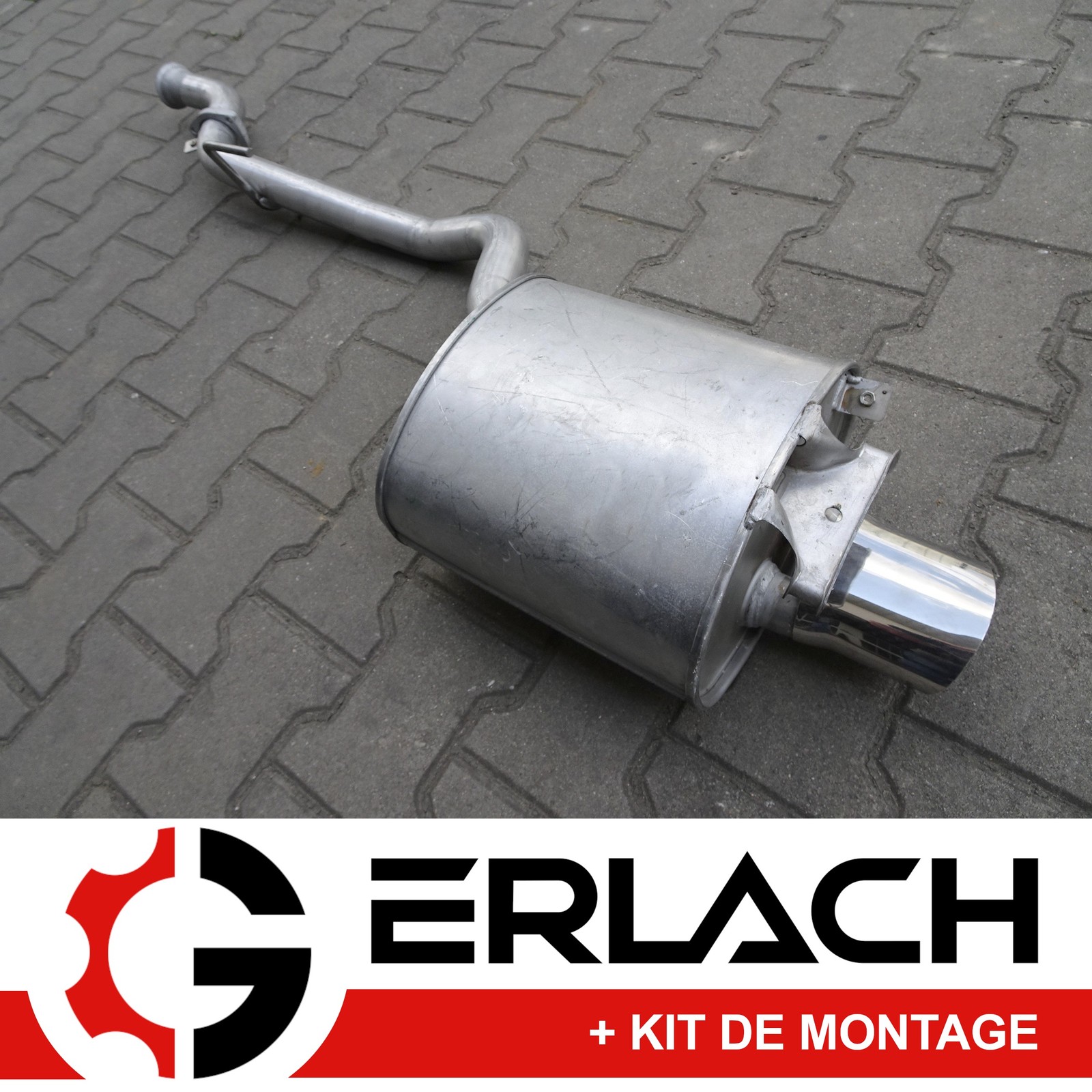 Silencieux arriere Mercedes R170 SLK 200 230 sans vibration echappement 5718