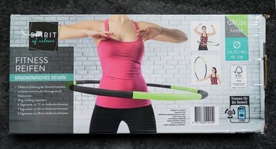 Hula Hoop Fitnessreifen Spirit of Colours 72 / 83 / 95 CM