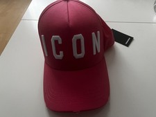 Dsquared2 Berretto Baseball Cappello Berretto Rosa, Taglia Unica, Nuovo