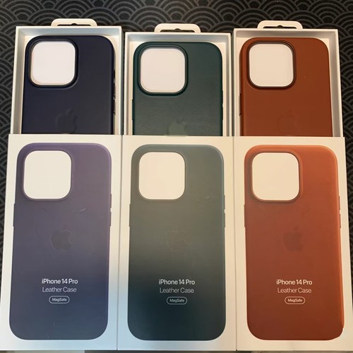 Leather Phone Case Magnetic Original For iPhone 14 Pro Max Plus 14 Magsafe Cover
