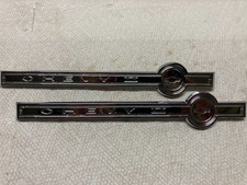 66 67 Chevy Ii Quarter Script Emblem 4479179 Replated 1966 1967 Nova Chevy Ii