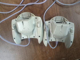 Sega Dreamcast Controller White OEM TWO PACK work great