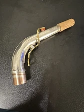 Silver Plated Yanagisawa Alto Saxophone Neck