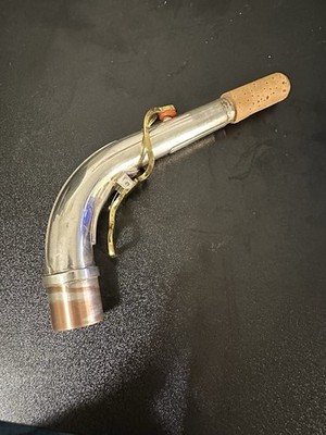 Silver Plated Yanagisawa Alto Saxophone Neck