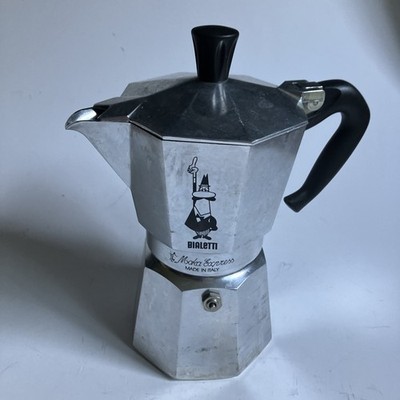 Bialetti Moka Express Stovetop Espresso Coffee Pot 6 Cup