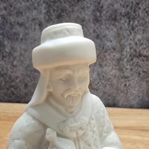 Lenox 2000 Made In USA White Porcelain Replacement Nativity Figurine King Gaspar - Picture 6 of 11