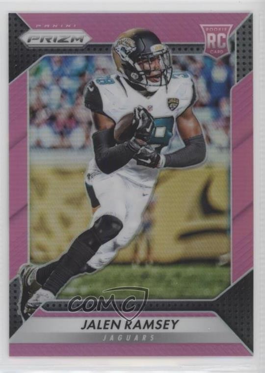 2016 Panini Prizm Rookie Pink Prizm Jalen Ramsey #291 Rookie RC 09or