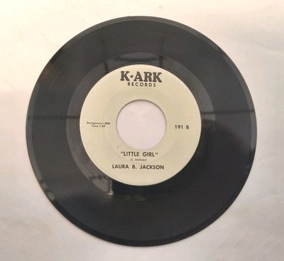 Laura B Jackson 45 Mean Talk Little Girl RARE K-ARK #191A Country Folk Near Mint