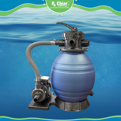 Rx Clear 12'' Above Ground Sand Filter System For Intex, Bestway & Coleman Pools