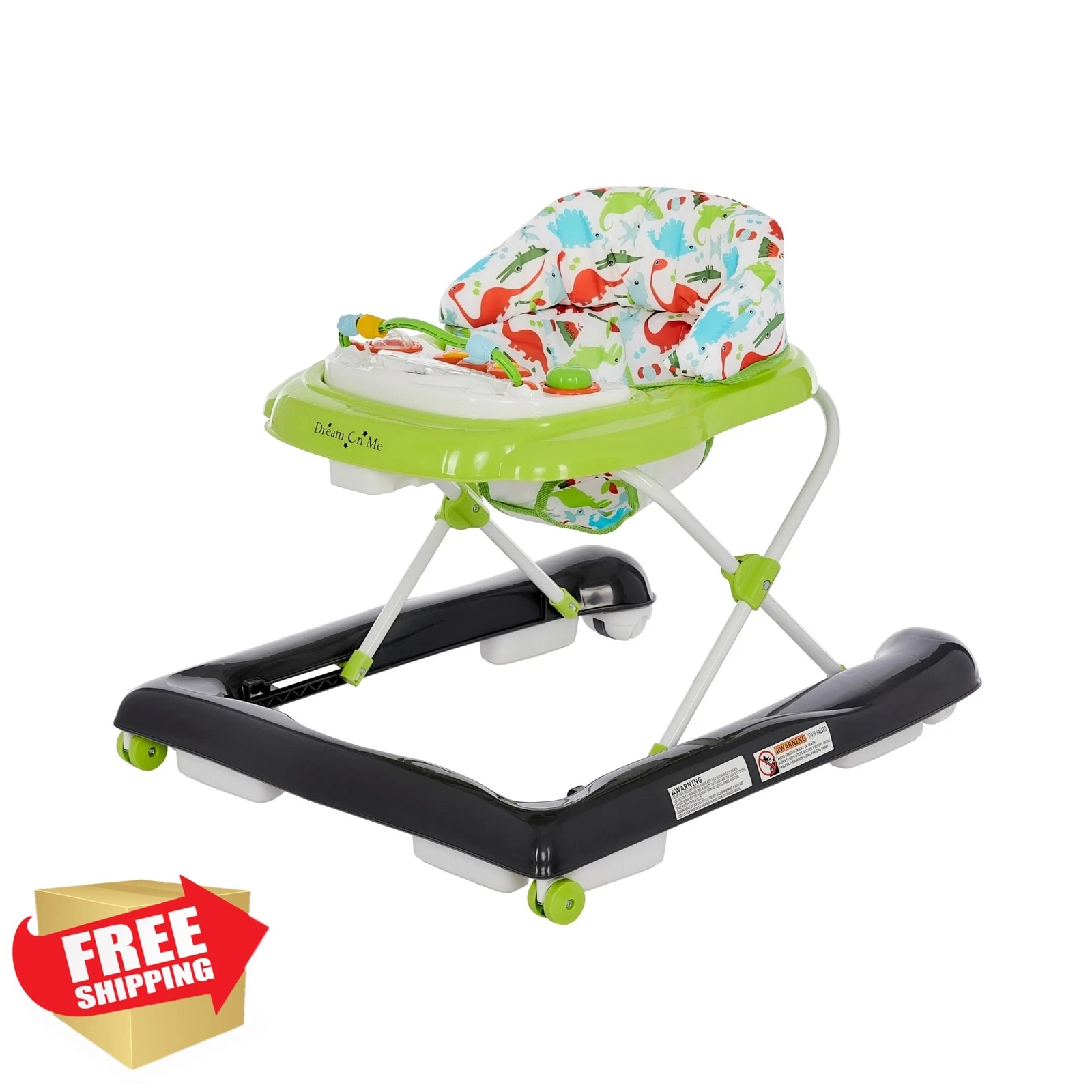 Dream On Me 2-in-1 Ava Baby Walker Slate Green
Opens in a new window or tab