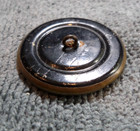 Vintage Antique Victorian Metal & Celluloid Button Fancy Design — photo 4