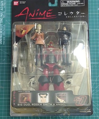 Bandai The Big O Anime Collector Boxed Figures Big Duo Roger Smith & Angel