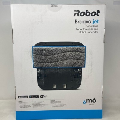 iRobot Braava Jet M6 Ultimate Wi-Fi Connected Robot Mop - Black