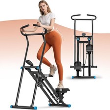Stair Stepper for Home Gym 350lbs Vertical Climber Machine with LCD Display