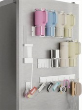 Magnetic Cup Holder Set - Universal Organizer Fits Stanley 20/30/40oz & All C...