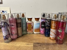 10 Bath  Body Works Lot Fragrance Mist Body Spray 8 oz  Lotion