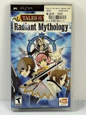 Tales of the World Radiant Mythology PSP UMD Complete CIB Untested Bandai Namco