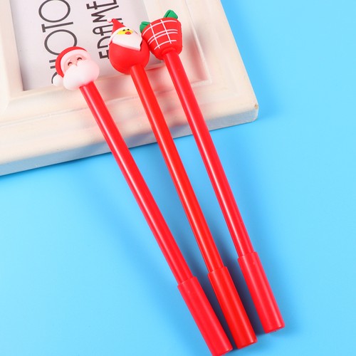24 PCS Christmas Pen Student Cute Gel New Year Festive Xmas Gift - Picture 8 of 11