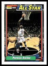 Patrick Ewing 1992-93 Topps #121 Knicks NBA READ FREE SHIPPING AutographDen