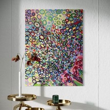 Gemälde abstrakt Acryl Original rot Moderne Kunst Malerei