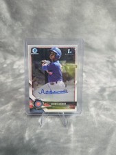 2018 Bowman Chrome Aramis Ademan 1st Auto #BCPA-AA Cubs Rookie RC Autograph 