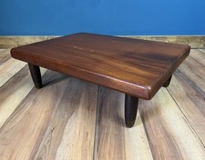 Vintage Wooden Low Side Table
