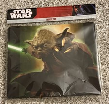 New Star Wars Yoda with Lightsaber Mouse Pad
