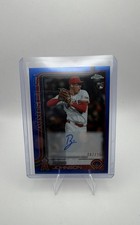 2025 Topps Chrome Update Series - Autographs Ryan Johnson #AC-RJO Blue Refractor
