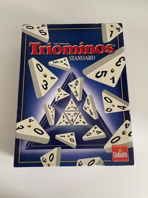 Triominos Standart Top Zustand ohne OVP Goliath Gesellschaftsspiel