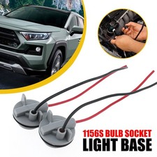 2x 180 1156 Ba15s P21w For Brake Turn Signal Light Pre-wire Bulbs Female Socket 2x 180 1156 Ba15s P21w For Brake Turn Signal Light Pre-wire Bulbs Female Socket
