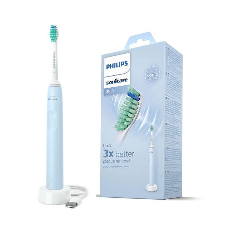 Philips Light/Blue - Sonicare 2100 Series Sonic Electric Toothbrush - Image 2