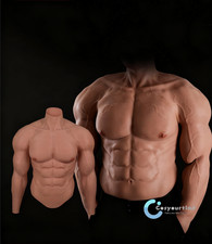 2025 Silicone Muscle Suit Super Muscle Arm Fake Chest Costume for Cosplay
