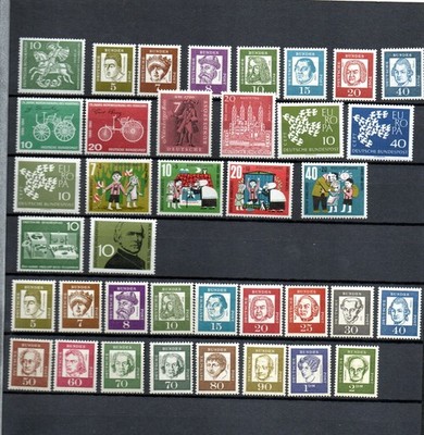 Bund  Jahrgang 1961  komplett   Postfrisch