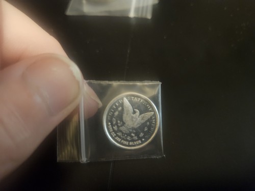 1/10 oz Silbermedaille - Morgan Dollar Design