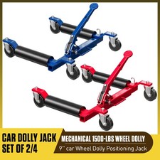 Heavy Duty Car Dolly Set Of 24 6000lbs Capacity Anti-skid Vehicle Wheel Dollies Heavy Duty Car Dolly Set Of 24 6000lbs Capacity Anti-skid Vehicle Wheel Dollies
